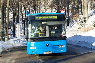 Autobusima ZET-a na skijaški kup Snježna kraljica